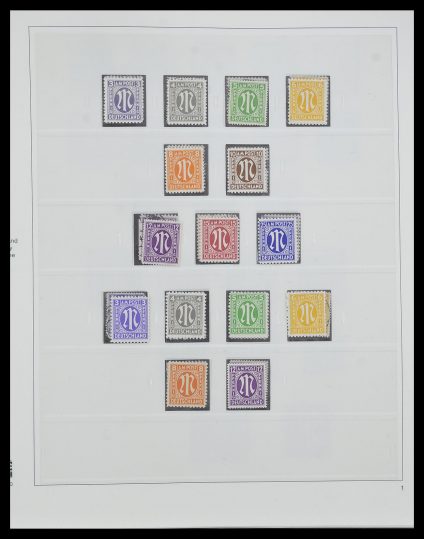 Postzegelverzameling 33978 Duitse Zones 1945-1949.