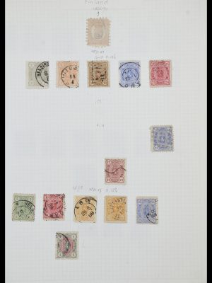 Postzegelverzameling 33980 Finland en Baltische Staten 1866-1990.