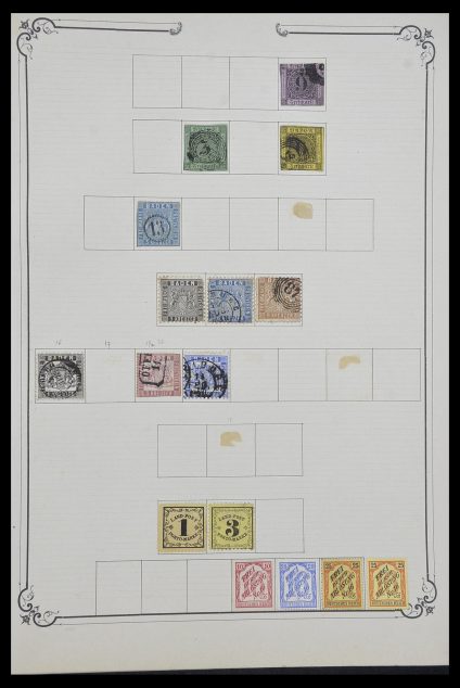 Postzegelverzameling 33991 Europese landen 1851-ca. 1920.