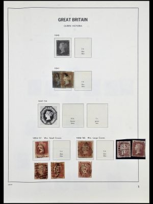 Postzegelverzameling 33999 Engeland 1841-2000.