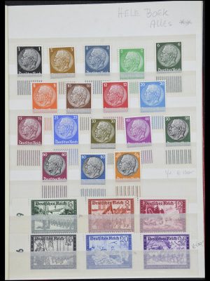 Foto van Postzegelverzameling 34005 Duitse Rijk postfris 1933-1945.
