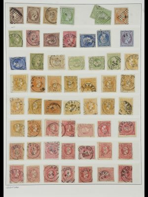 Foto van Postzegelverzameling 34013 Griekenland stempels 1861-1980.