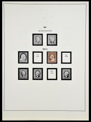 Postzegelverzameling 34024 USA 1857-1995.