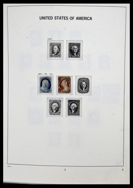 Foto van Postzegelverzameling 34026 USA 1851-2001.