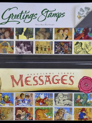 Postzegelverzameling 34029 Engeland presentation packs 1978-2004.