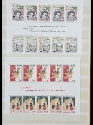 Postzegelverzameling 34045 West Europa blokken 1973-1986.