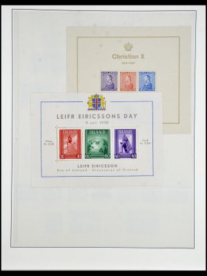 Postzegelverzameling 34065 IJsland 1930-2000.