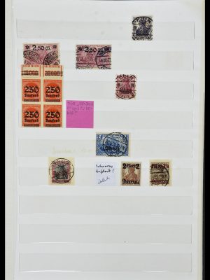 Postzegelverzameling 34069 Duitsland 1855-1952.