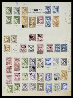 Postzegelverzameling 34091 Labuan 1879-1904.