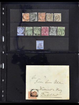 Postzegelverzameling 34098 Zanzibar 1865-1937.