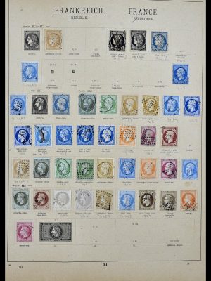 Foto van Postzegelverzameling 34100 Wereld 1840-1935.