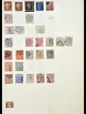 Postzegelverzameling 34102 Engeland 1840-1935.