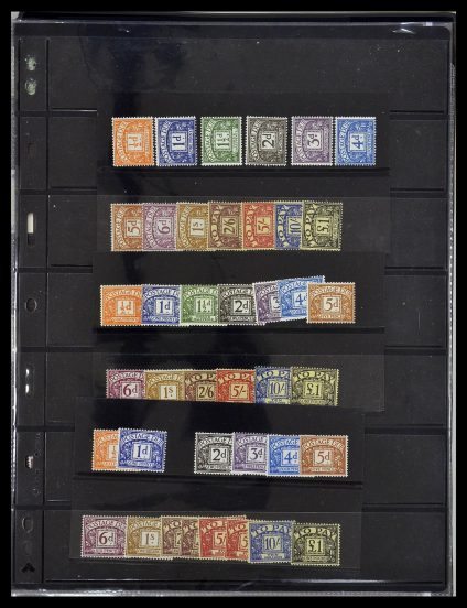 Postzegelverzameling 34106 Engeland port 1914-1994.