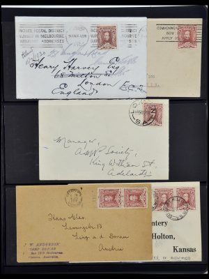 Postzegelverzameling 34109 Australië 1930.