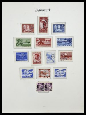 Foto van Postzegelverzameling 34122 Denemarken 1960-2001.