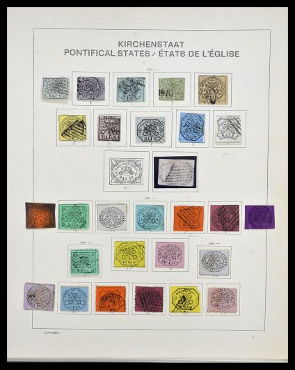 Postzegelverzameling 34131 Vaticaan 1852(!)-1974.
