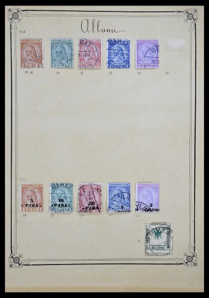 Foto van Postzegelverzameling 34140 Wereld 1840-1930.