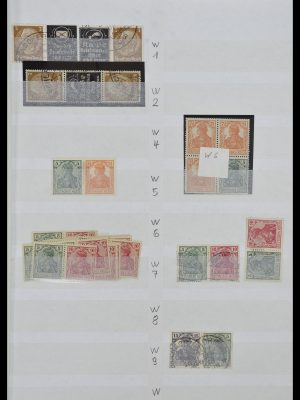 Foto van Postzegelverzameling 34153 Duitse Rijk combinaties 1919-1943.