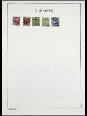 Postzegelverzameling 34167 Denemarken 1851-2004.