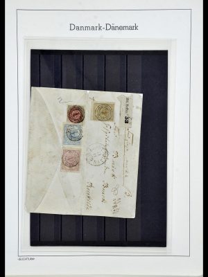 Postzegelverzameling 34173 Denemarken 1863-1941.