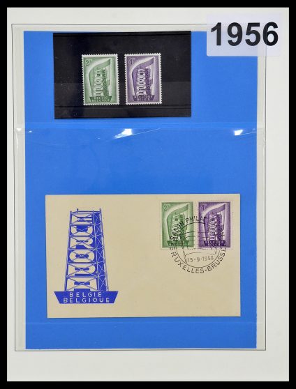 Foto van Postzegelverzameling 34191 Europa CEPT 1956-2008.