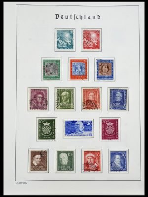 Postzegelverzameling 34193 Bundespost 1949-1977.
