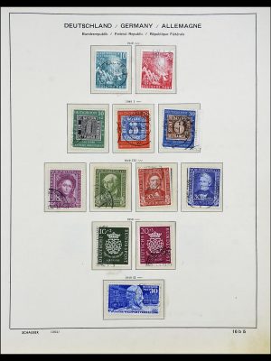 Postzegelverzameling 34194 Bundespost 1949-1982.