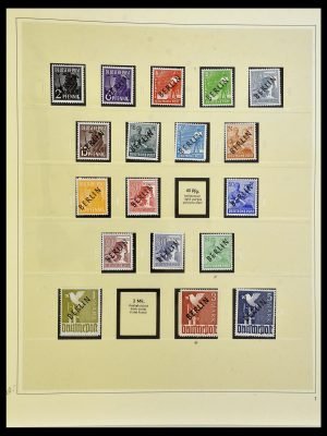 Postzegelverzameling 34199 Berlijn 1948-1974.