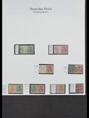Foto van Postzegelverzameling 34200 Duitsland combinaties 1910-1996.
