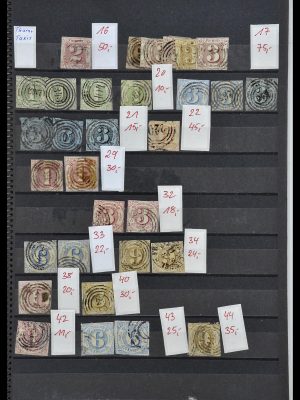 Postzegelverzameling 34202 Oud Duitse Staten 1851-1920.