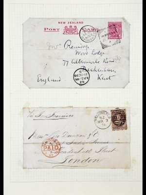 Foto van Postzegelverzameling 34209 Nieuw Zeeland 1864-2012.