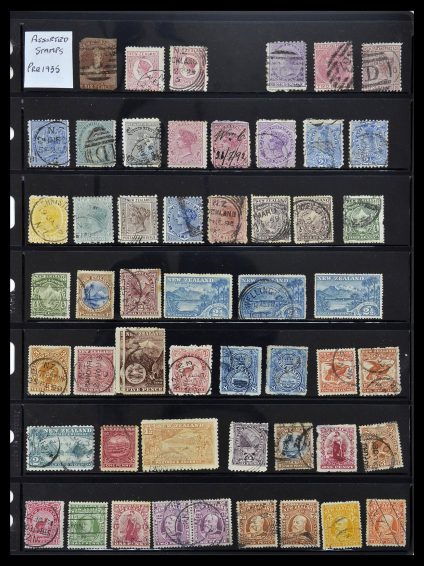 Foto van Postzegelverzameling 34210 Nieuw Zeeland 1870-2010.