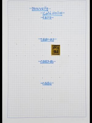 Postzegelverzameling 34219 Nieuw Caledonië 1881-2014!