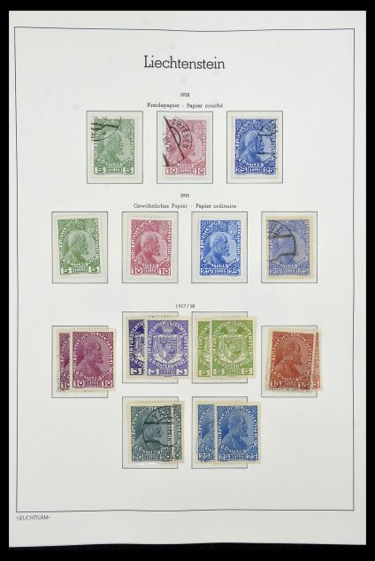 Foto van Postzegelverzameling 34231 Liechtenstein 1912-2020!