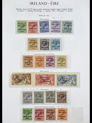 Foto van Postzegelverzameling 34240 Ierland 1922-2002.