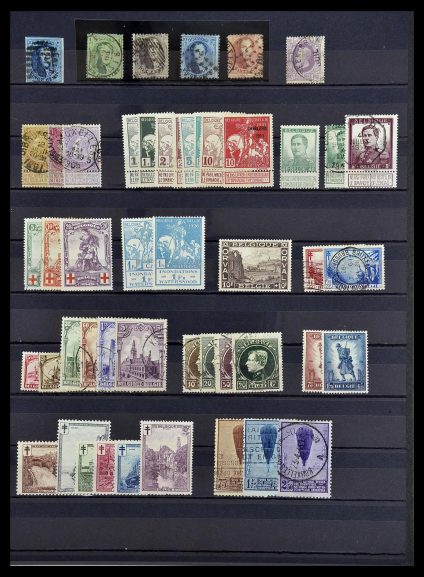 Foto van Postzegelverzameling 34263 Europese landen toppers 1840-1950.