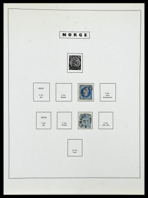 Foto van Postzegelverzameling 34274 Noorwegen 1856-2012.