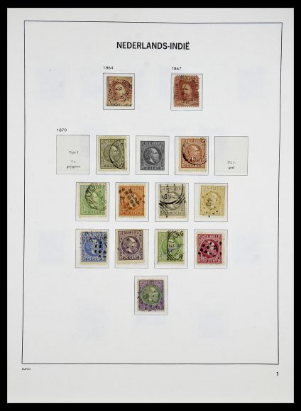 Foto van Postzegelverzameling 34284 Nederlandse Gebieden 1864-1985.