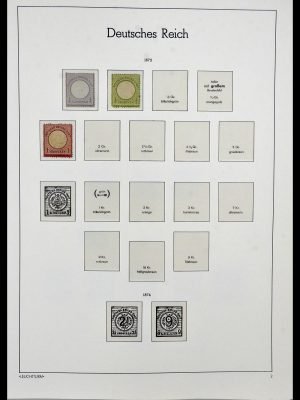 Foto van Postzegelverzameling 34289 Duitse Rijk ongebruikt 1872-1945.