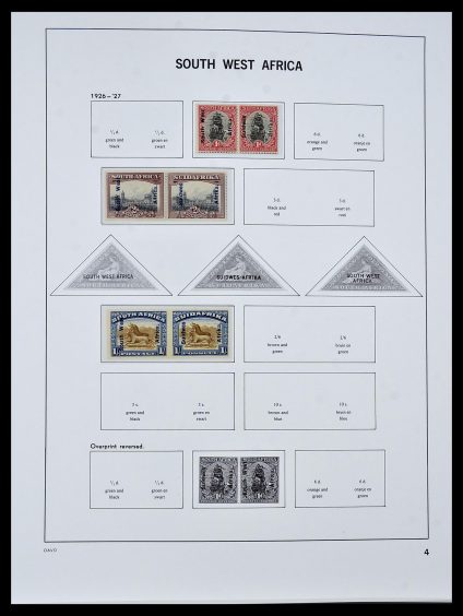 Foto van Postzegelverzameling 34291 Zuid West Afrika/Namibië 1926-2017!