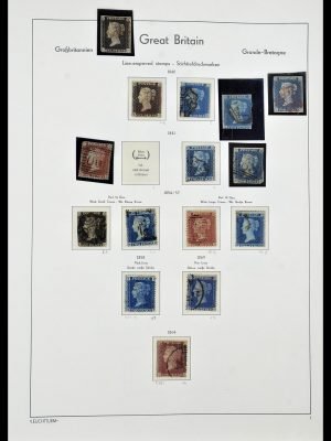 Foto van Postzegelverzameling 34307 Engeland 1840-1952.