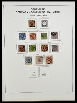 Foto van Postzegelverzameling 34312 Scandinavië 1855-1965.