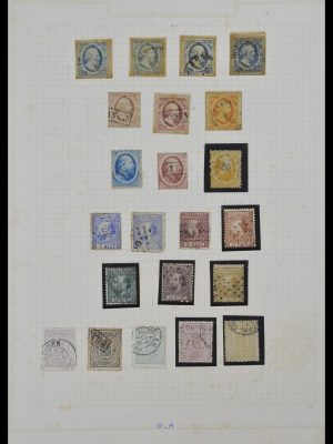 Foto van Postzegelverzameling 34327 Nederland en overzeese gebiedsdelen 1852-1967.