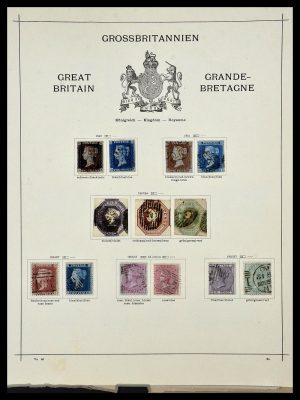Foto van Postzegelverzameling 34360 Engeland 1840-1934.