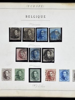34377 België 1849-1863.