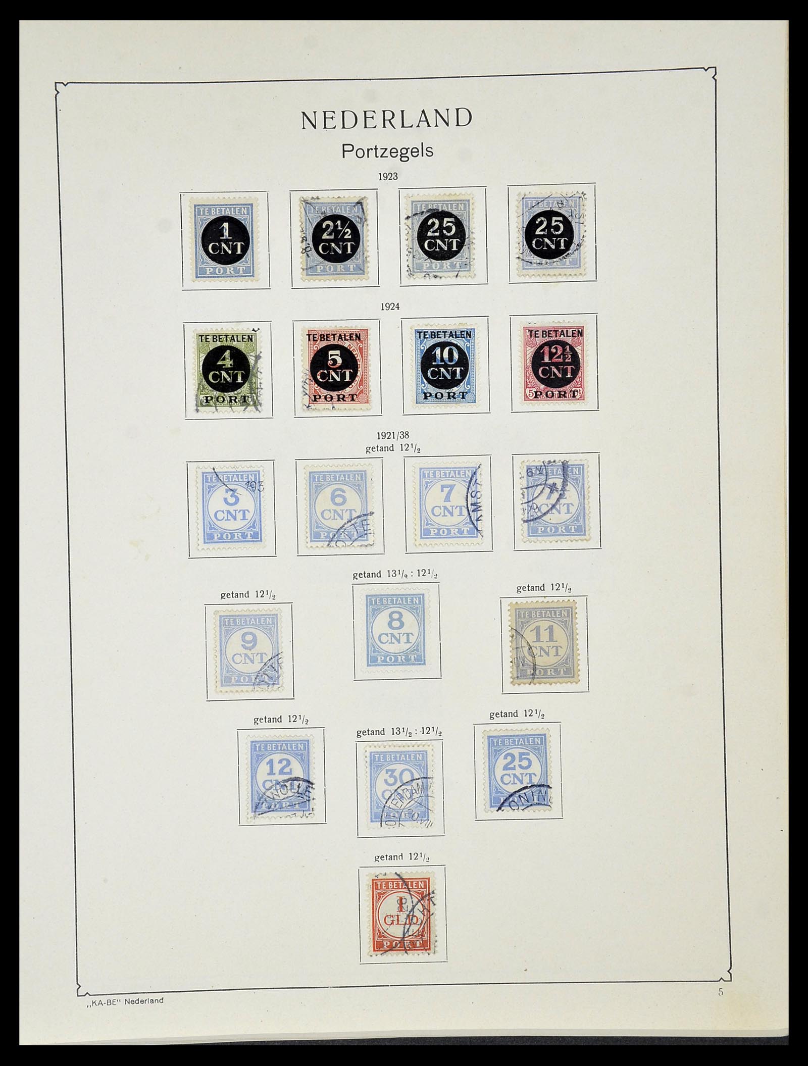 34453 001 34453 Nederland 1852-1964. - Afbeelding 1