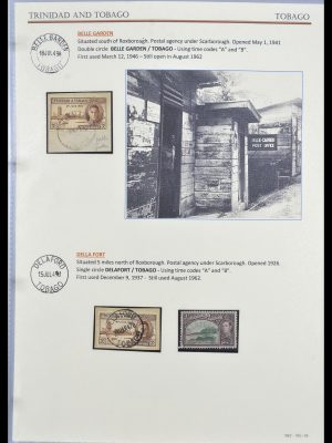 34527 Trinidad en Tobago stempels 1900-1956.