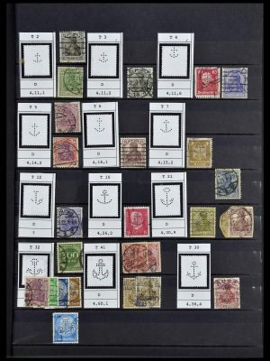 34498 Duitsland perfins 1890-1935.