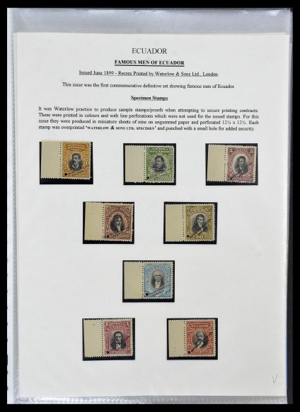 34523 Ecuador 1899-1952. - Afbeelding 1