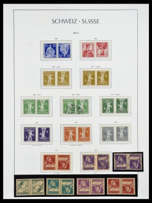 34557 Zwitserland combinaties 1909-1953.
